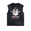 Gothic Style Graphic Muscle Tank