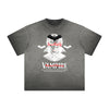 Thick Faded Gothic Style Graphic Tee