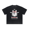 Vintage Frayed Gothic Style Pattern Tee