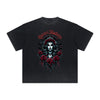 Vintage Frayed Gothic Style Pattern Tee