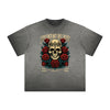 Thick Faded Gothic Style Graphic Tee