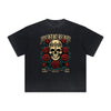 Vintage Frayed Gothic Style Pattern Tee