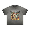 Thick Faded Sci-Fi & Futurism Graphic Tee