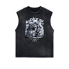 Frayed Street Fashion Graphic Tank