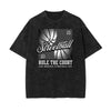 Washed Street Fashion Graphic Cotton Tee