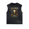 Frayed Street Fashion Graphic Tank