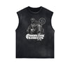 Frayed Street Fashion Graphic Tank