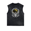 Frayed Street Fashion Graphic Tank