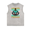 Frayed Edge Fitness Graphic Tank