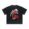 Thick Faded Graffiti Style Graphic Tee
