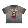 Vintage Frayed Rock Style Pattern Tee