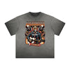 Vintage Frayed Rock Style Pattern Tee