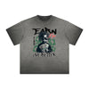 Thick Faded African Totem T Shirt