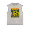 Frayed Edge African Totem Tank Top