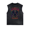 Frayed Edge Fallen Angel Graphic Tank Top