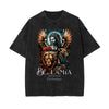 Washed Fallen Angel Graphic Cotton Tee