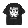 Washed Fallen Angel Graphic Cotton Tee