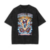 Washed Fallen Angel Graphic Cotton Tee