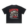 Thick Faded Gangster Style Graphic T Shirt