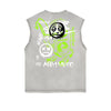 Frayed Edge Graffiti Graphic Tank