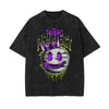 Washed Graffiti Graphic Cotton Tee