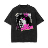 Washed Graffiti Graphic Cotton Tee