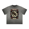 Vintage Frayed Chinese Zodiac Pattern Tee