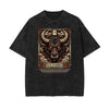 Washed Chinese Zodiac Graphic Cotton Tee