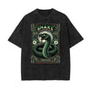 Washed Chinese Zodiac Graphic Cotton Tee