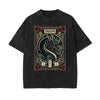 Washed Chinese Zodiac Graphic Cotton Tee