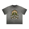 Thick Faded Retro Revival Graphic T Shirt