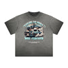 Thick Faded Retro Revival Graphic T Shirt