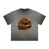 Thick Faded Retro Revival Graphic T Shirt