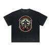 Thick Faded Winged Monster Graphic T Shirt