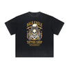 Thick Faded Winged Monster Graphic T Shirt