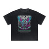 Thick Faded Winged Monster Graphic T Shirt