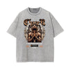 Washed Winged Monster Graphic Cotton Tee