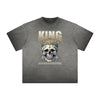 Heavyweight Washed King Graphic Tee
