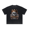 Vintage-Washed Frayed King Graphic Tee