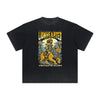 Vintage-Washed Frayed King Graphic Tee