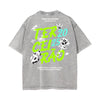 Stone-Washed Graffiti Font Tee