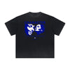 Vintage Frayed Abstract Graphic Tee