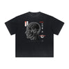 Vintage Frayed Abstract Graphic Tee