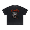 Vintage Frayed Abstract Graphic Tee