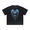 Vintage Frayed Abstract Graphic Tee