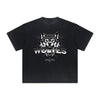 Vintage Frayed Abstract Graphic Tee