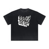 Heavy Fade Bold Typography T-Shirt