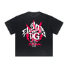 Heavy Fade Bold Typography T-Shirt