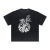 Heavy Fade Bold Typography T-Shirt