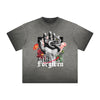 Heavyweight Washed Flower Graphic Tee